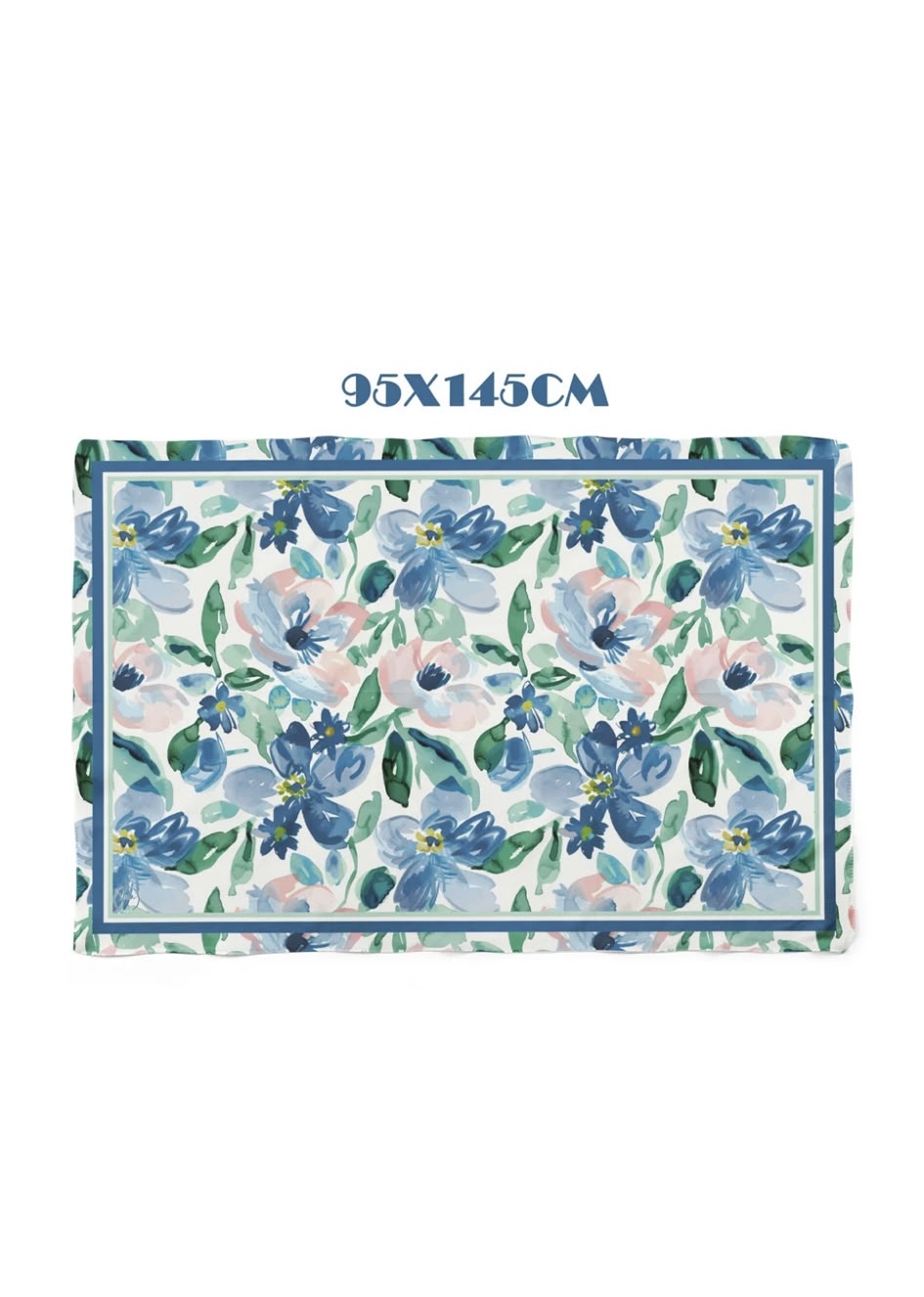 Lika Çiçek Desen Pareo+ Bandana Hediyeli